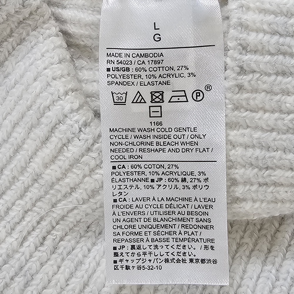 Banana Republic Women's V-Neck Midi Sweater Dress Gray Sz Large Long Sleeve - Picture 9 of 11
